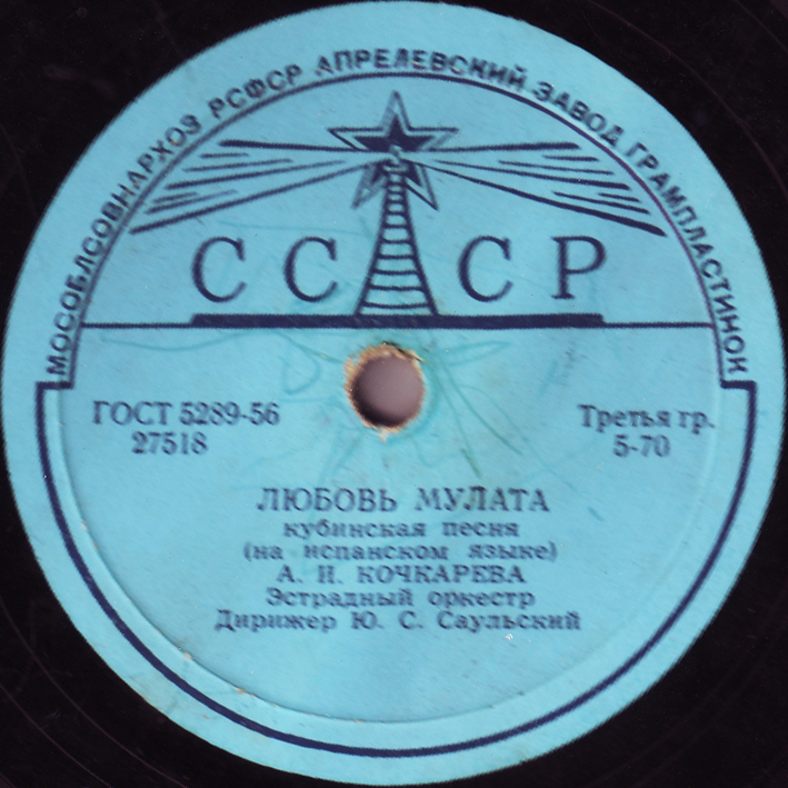 А. И. Кочкарёва – Любовь мулата / Наследство цыган