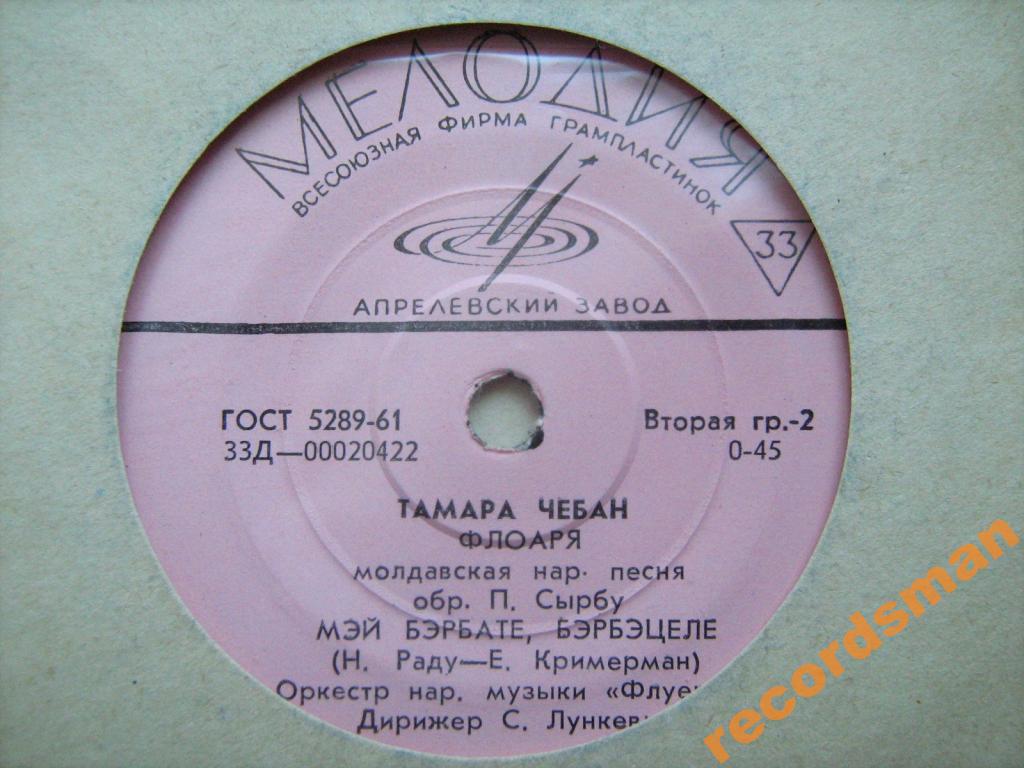 Тамара Чебан