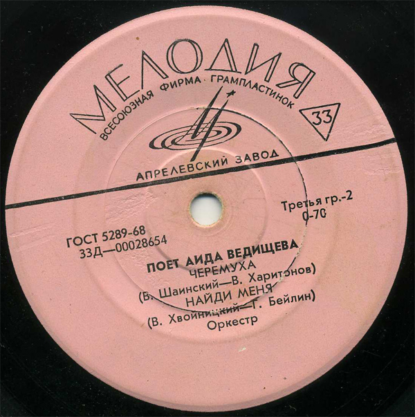 Поет Аида Ведищева