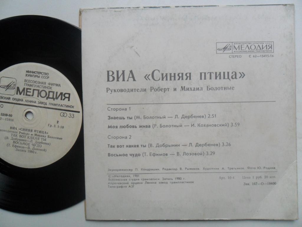 ВИА "Синяя птица"