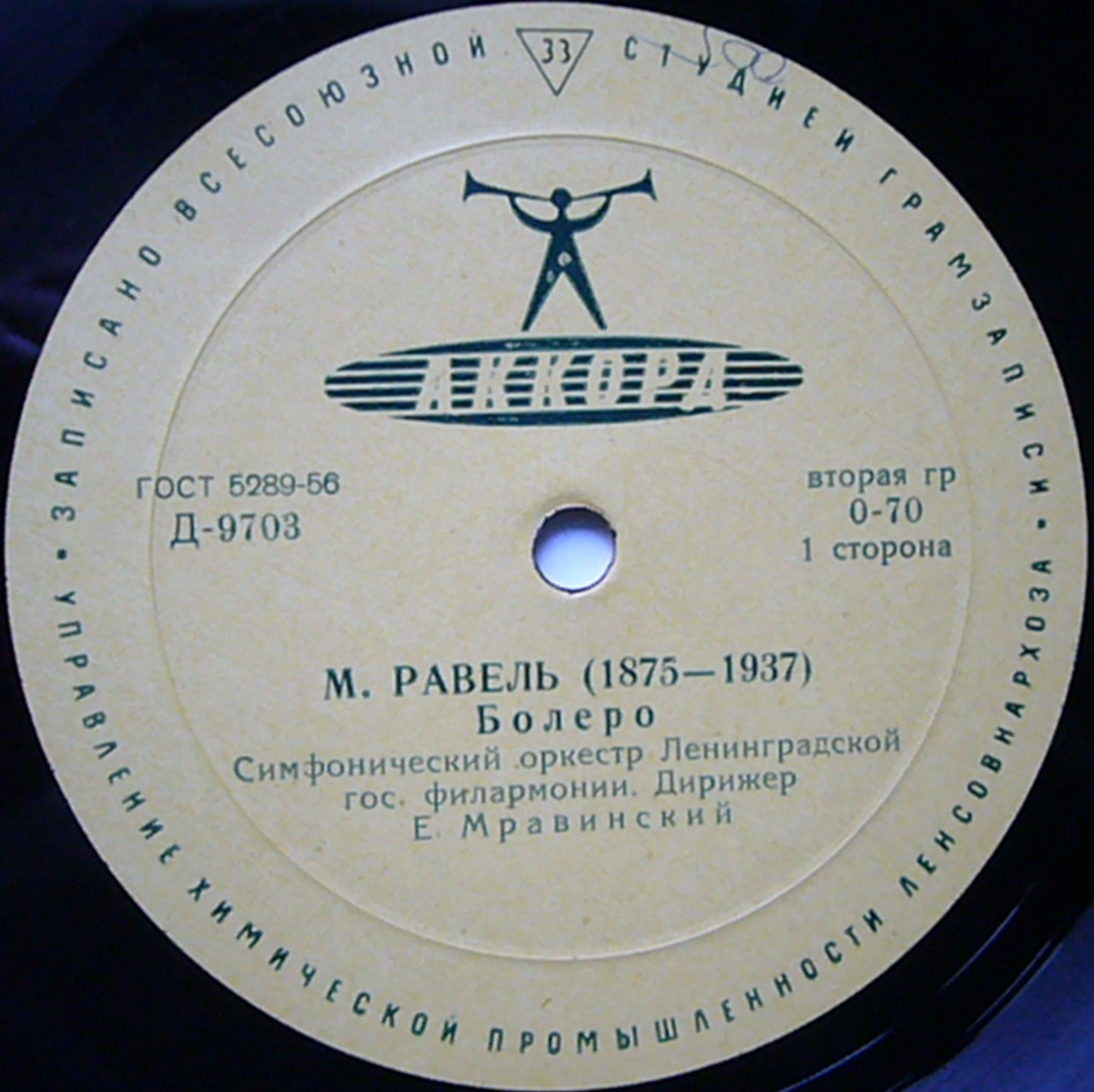 М. РАВЕЛЬ (1875–1937): Болеро / П. ДЮКА (1865–1935): Ученик чародея