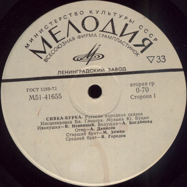 Сивка-Бурка