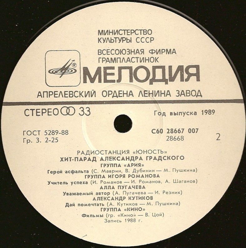 Хит-парад Александра Градского
