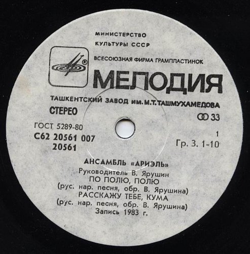 ВИА "Ариэль"
