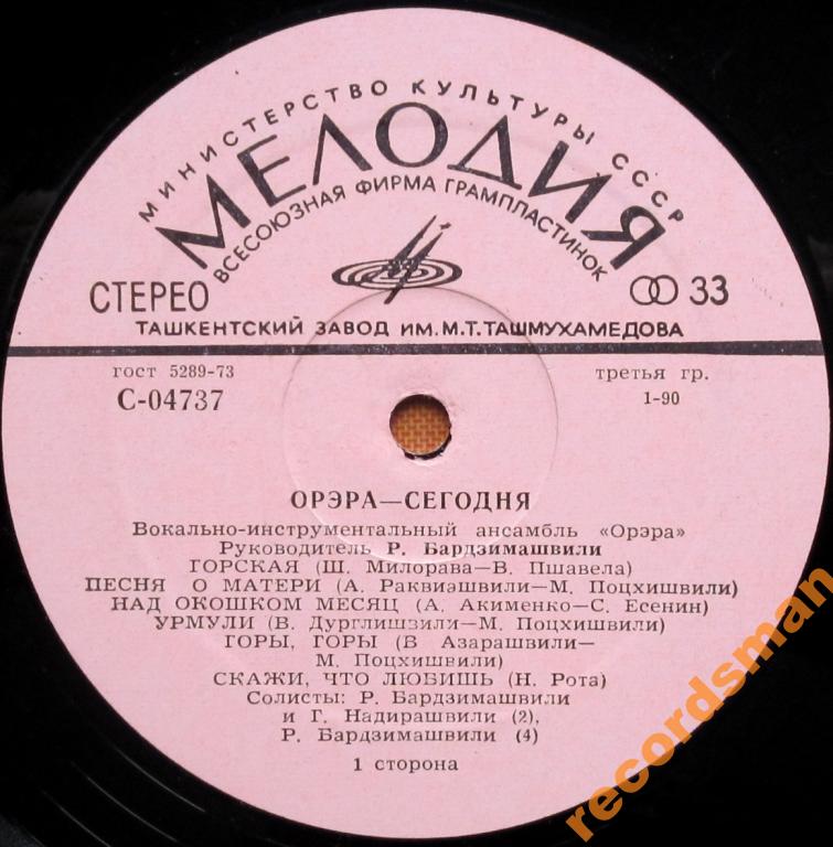 ВИА «Орэра». «Орэра» сегодня