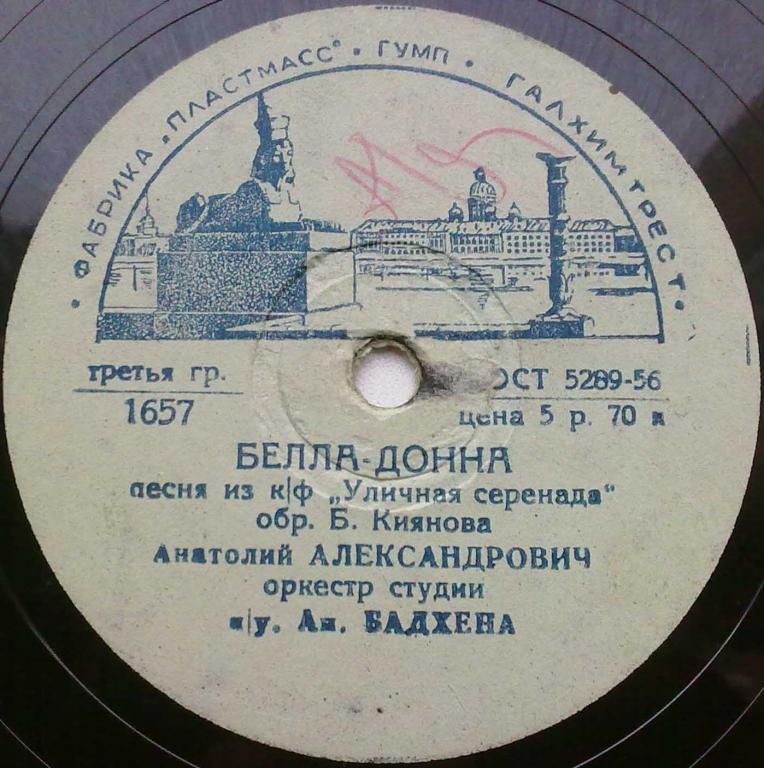 А. Александрович - Белла-Донна / Танго любимой