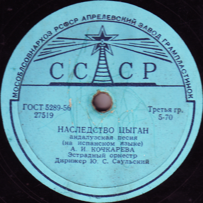 А. И. Кочкарёва – Любовь мулата / Наследство цыган