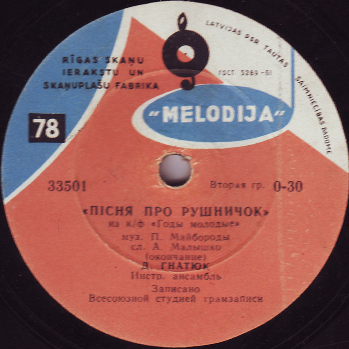 Д. Гнатюк — Песня про рушничок