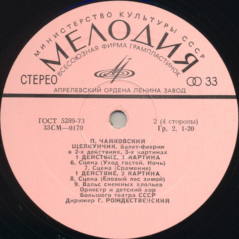П. И. Чайковский: Щелкунчик (Г. Рождественский)