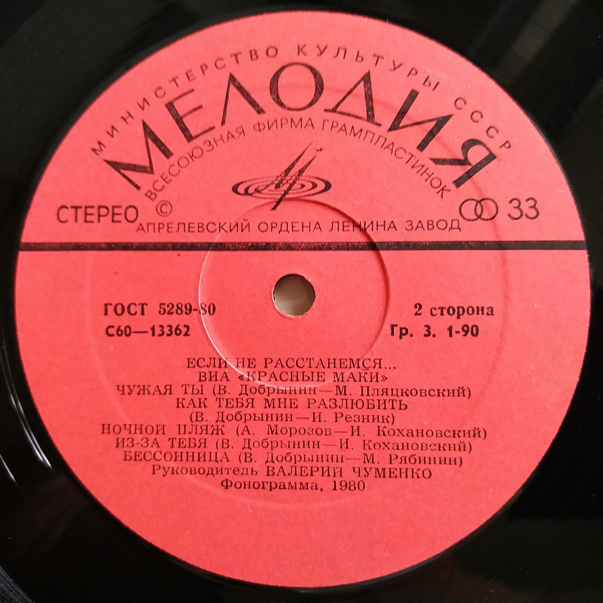 ВИА "Красные маки". Если не расстанемся…