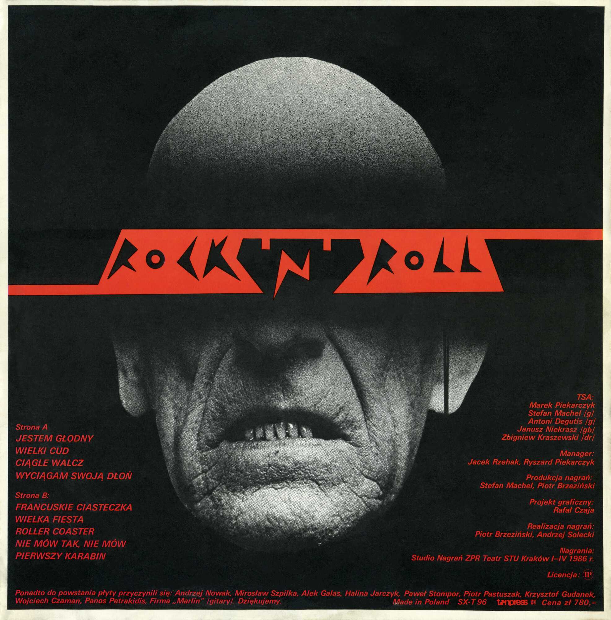 TSA ‎– Rock'n'Roll [по заказу польской фирмы TONPRESS, SX-T 96]