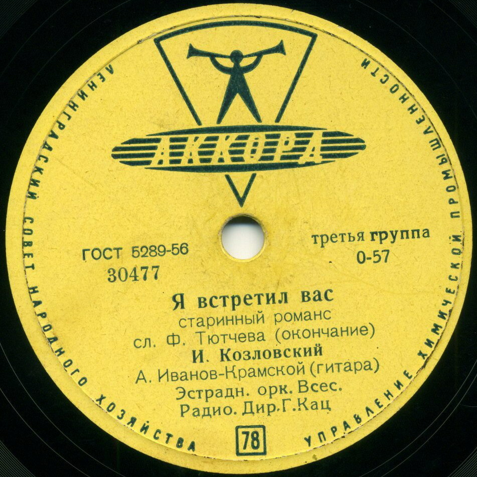 И. Козловский — Я встретил вас