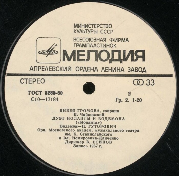 Вивея ГРОМОВА, сопрано