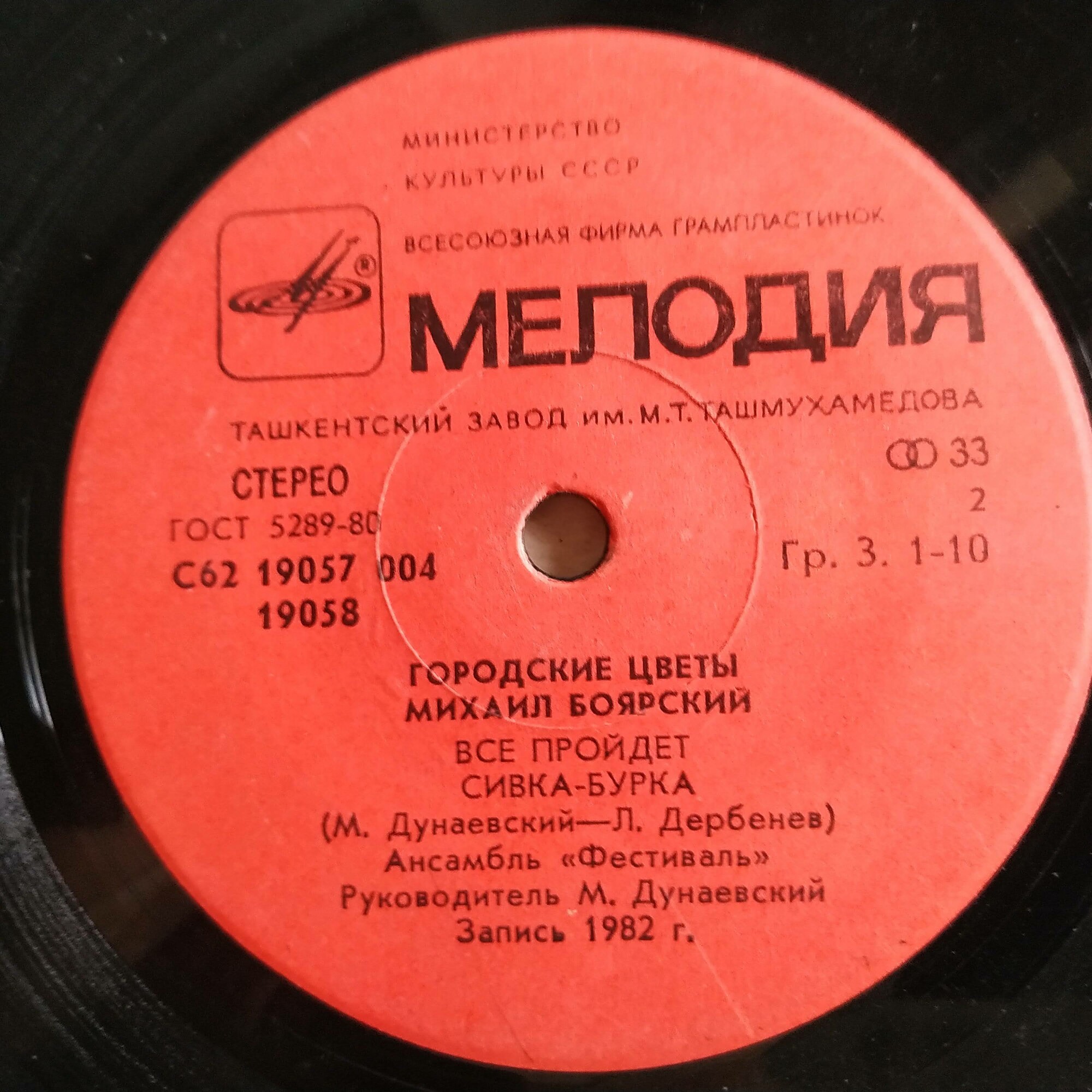 Михаил БОЯРСКИЙ. «Городские цветы»