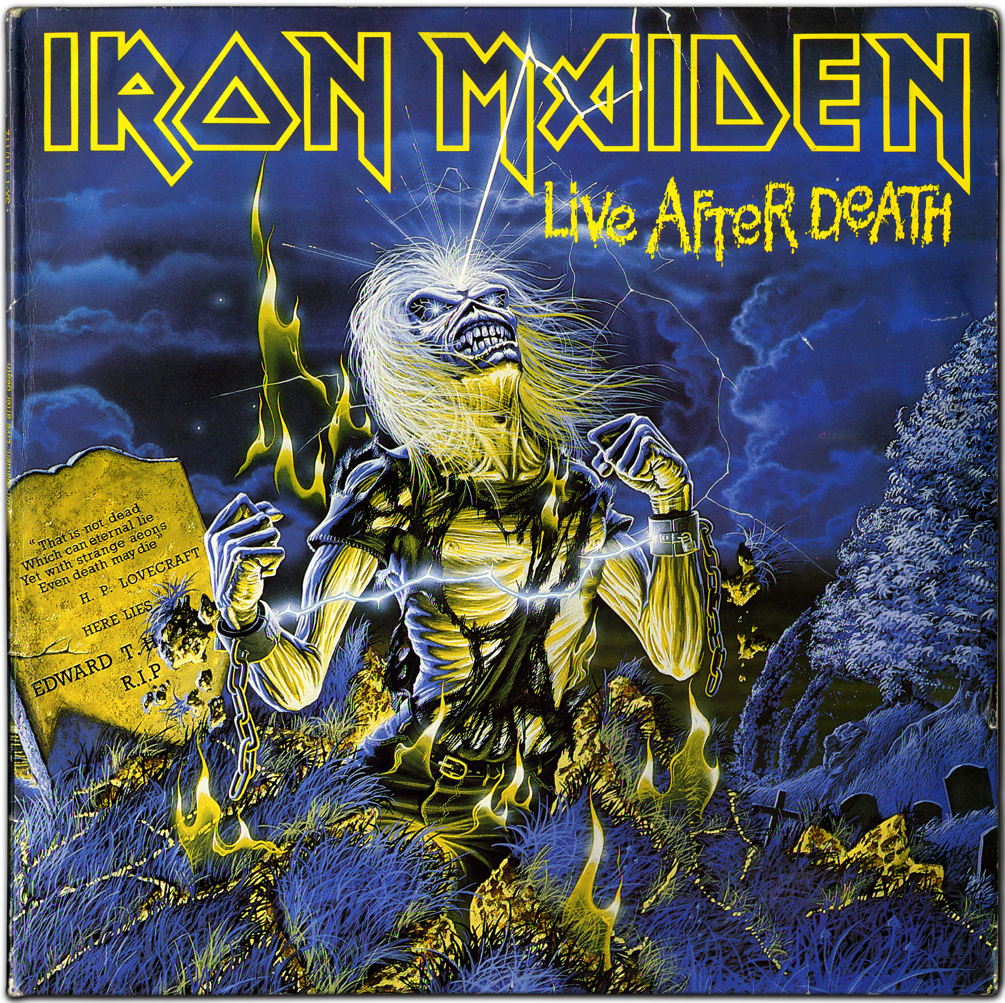 IRON MAIDEN. Live After Death [по заказу польской фирмы TONPRESS, SX-T 111, SX-T 112]