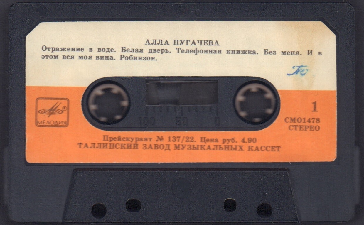 Алла Пугачева. «‎Отражение в воде»