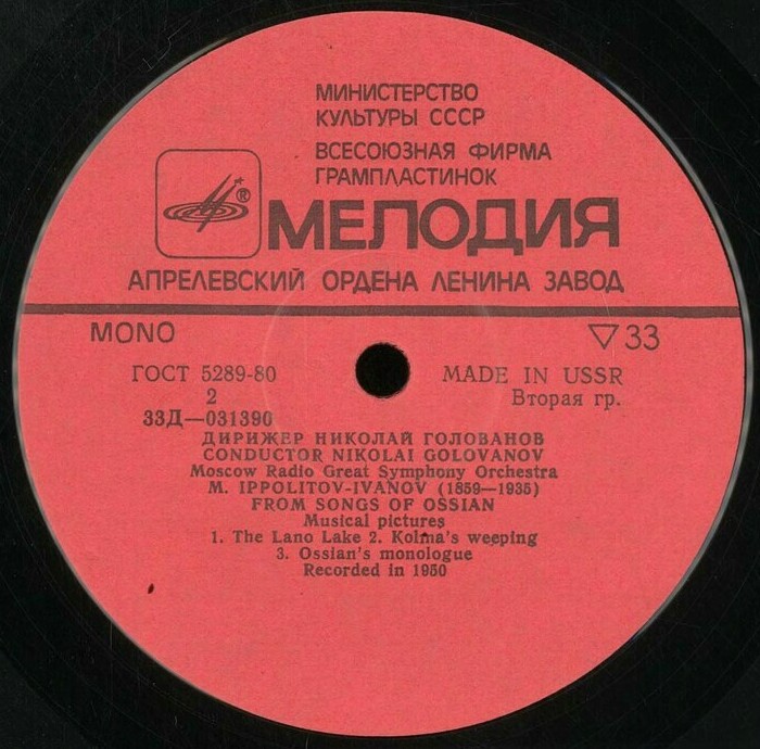 ДИРИЖЁР Николай ГОЛОВАНОВ