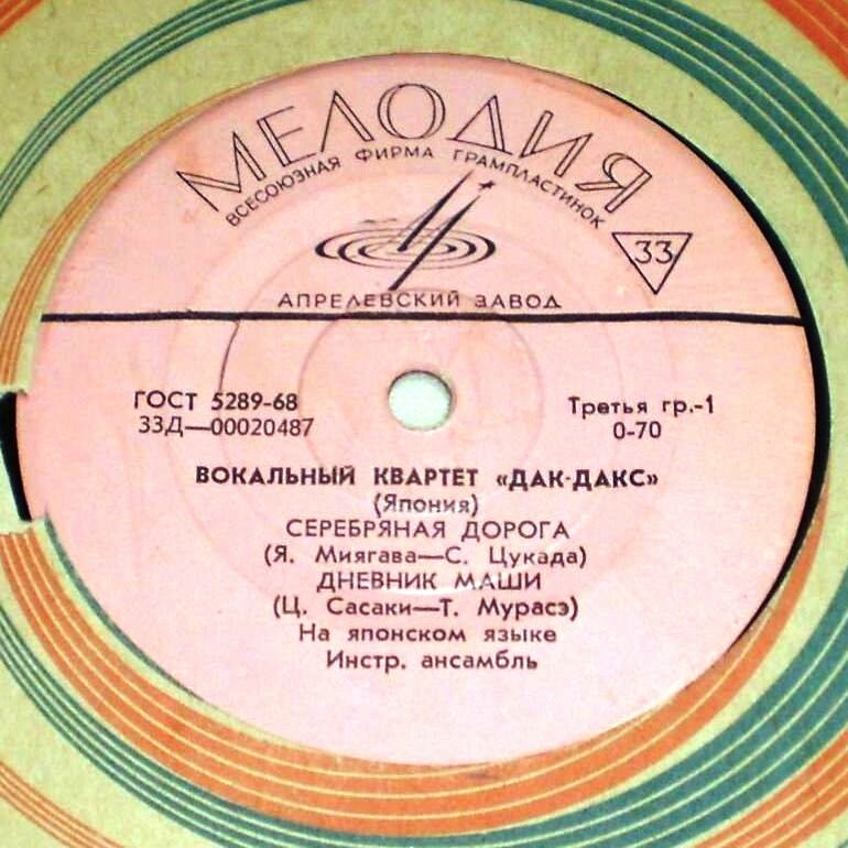 ВОКАЛЬНЫЙ КВАРТЕТ «ДАК ДАКС» (Япония)