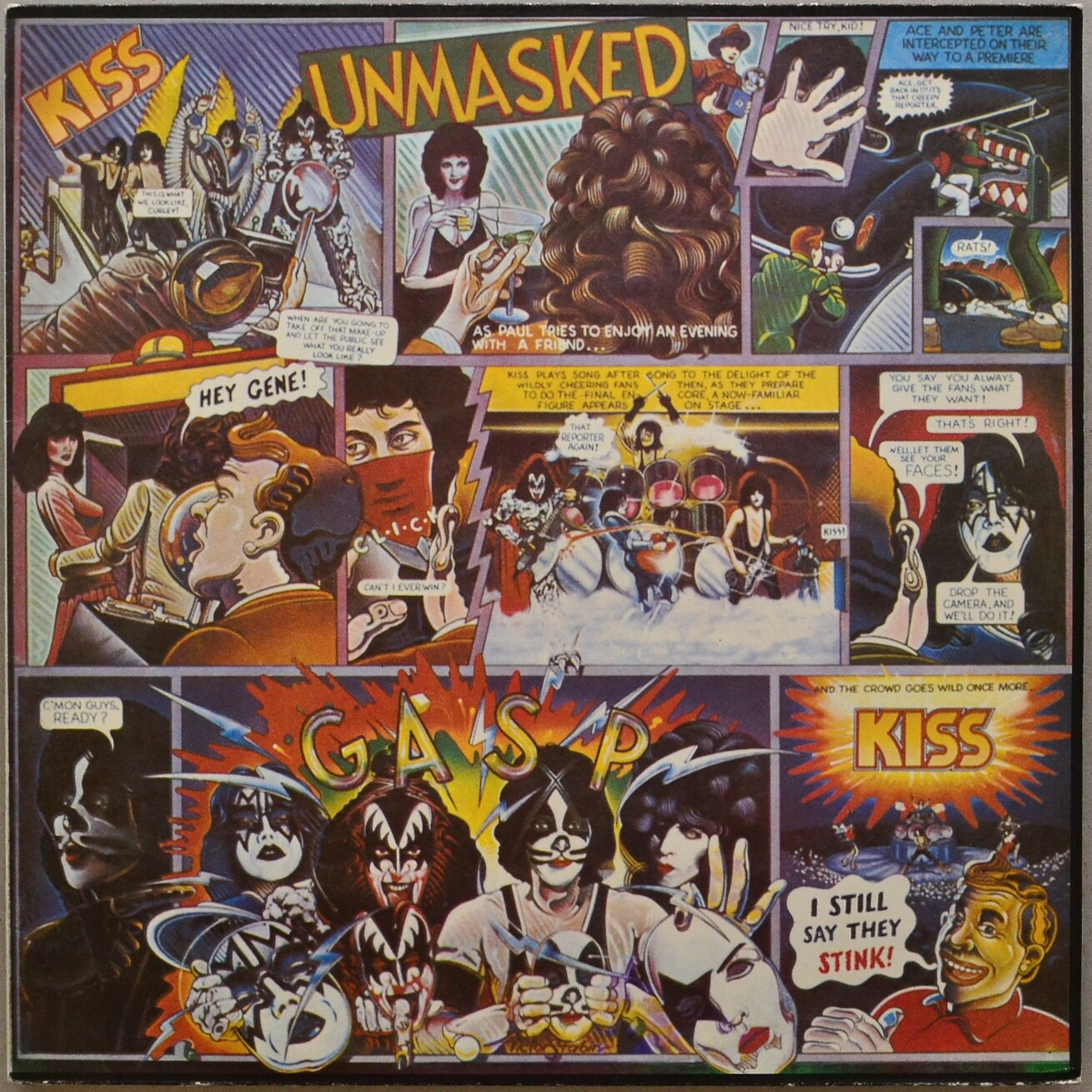 KISS. Unmasked