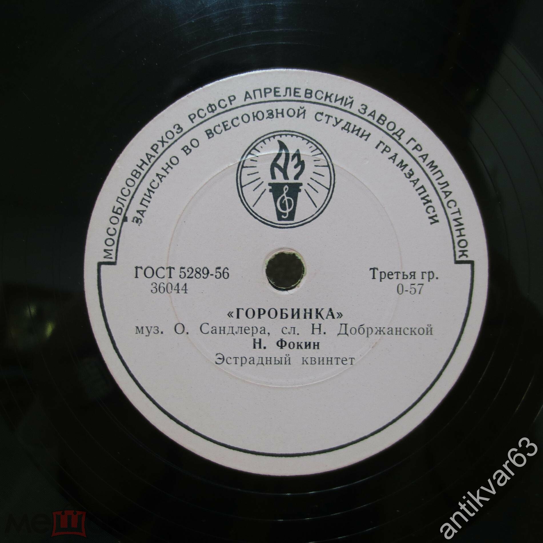 Н. Фокин - Незабудка / Горобинка