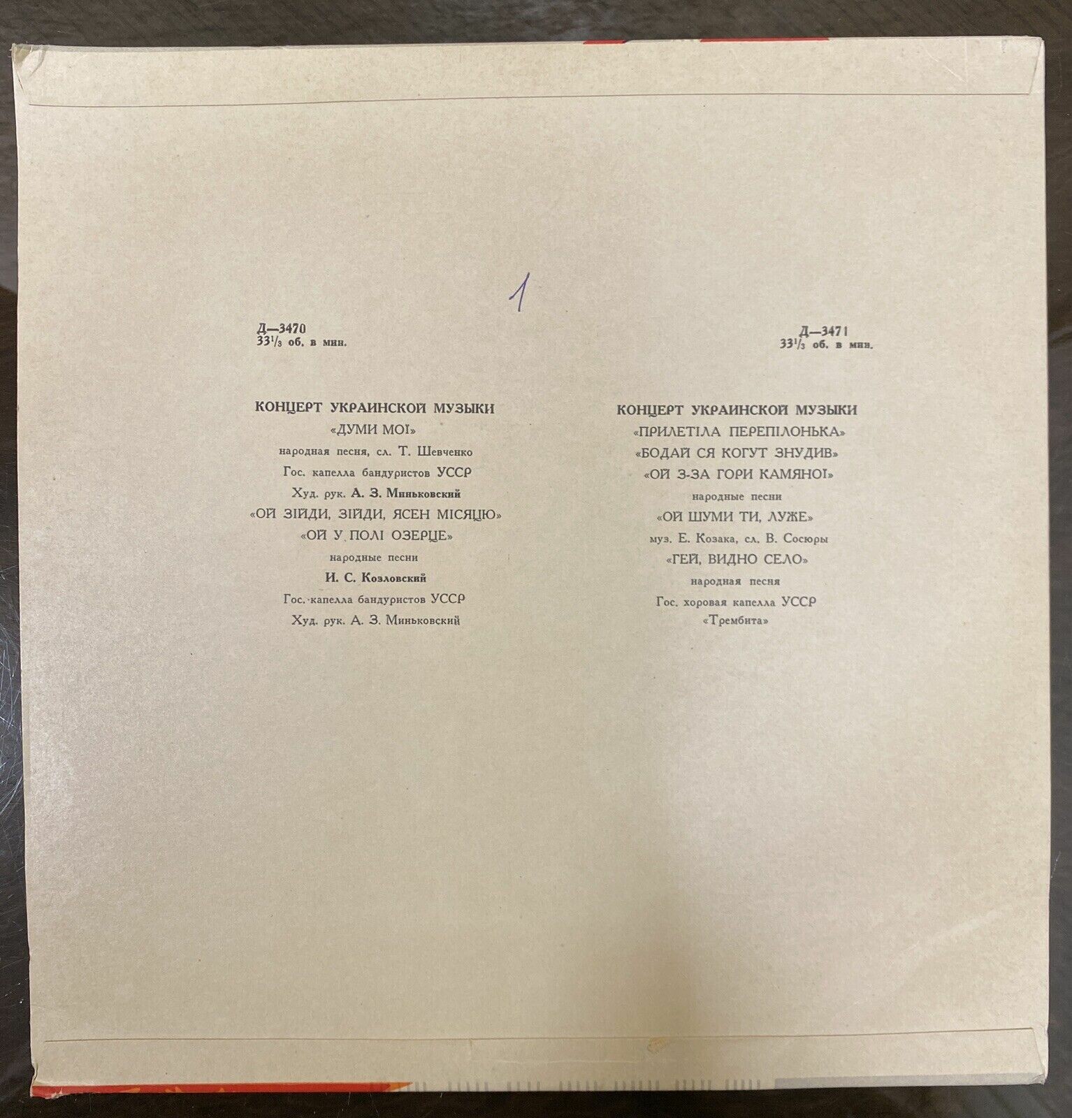 Концерт украинской музыки