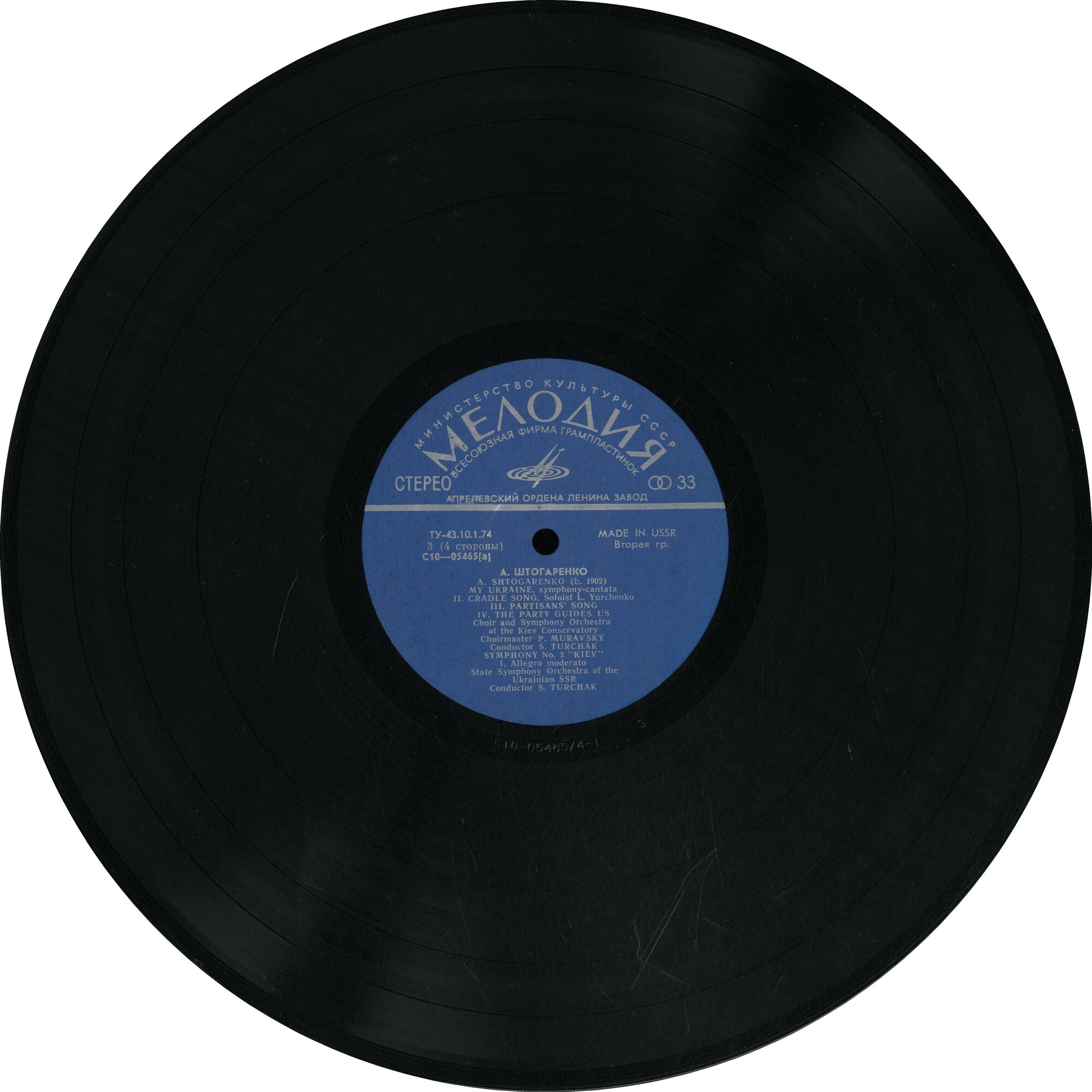 А. ШТОГАРЕНКО (1902)