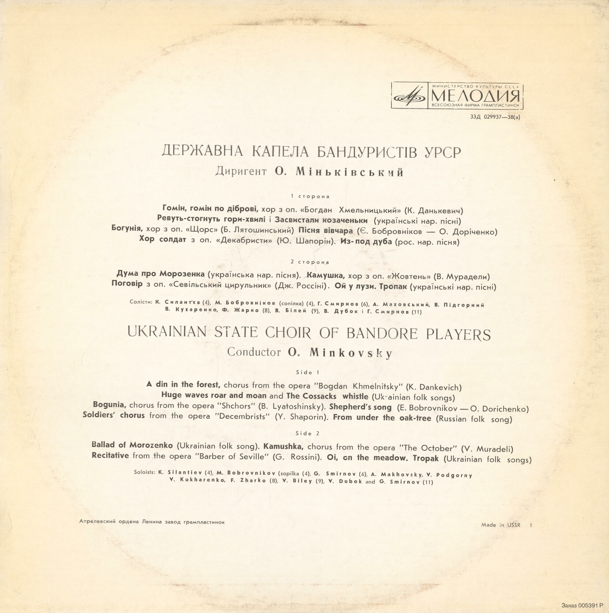 Державна капела бандуристів УРСР