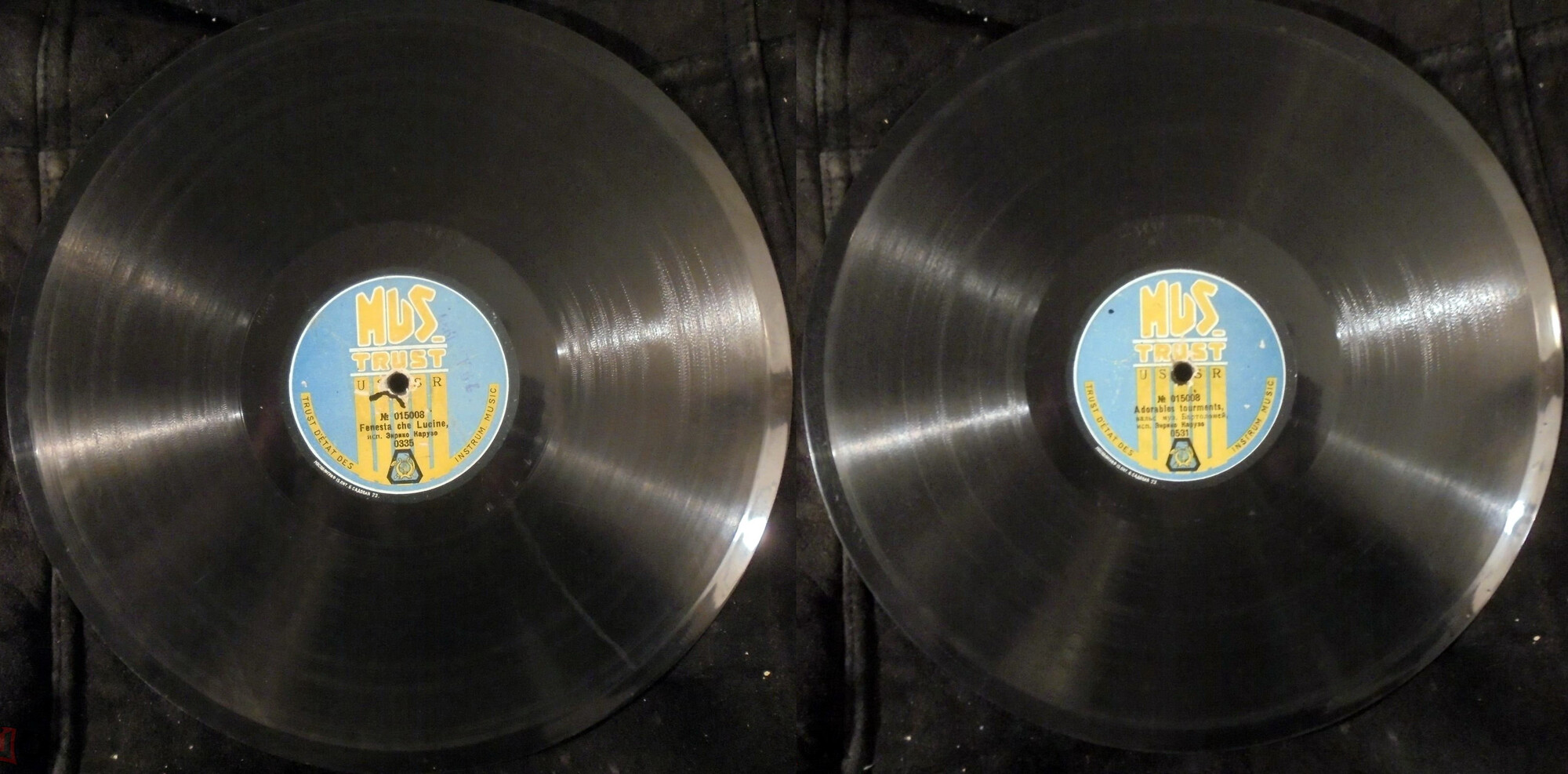 Энрико Карузо — Fenesta che Lucine / Adorables tourments