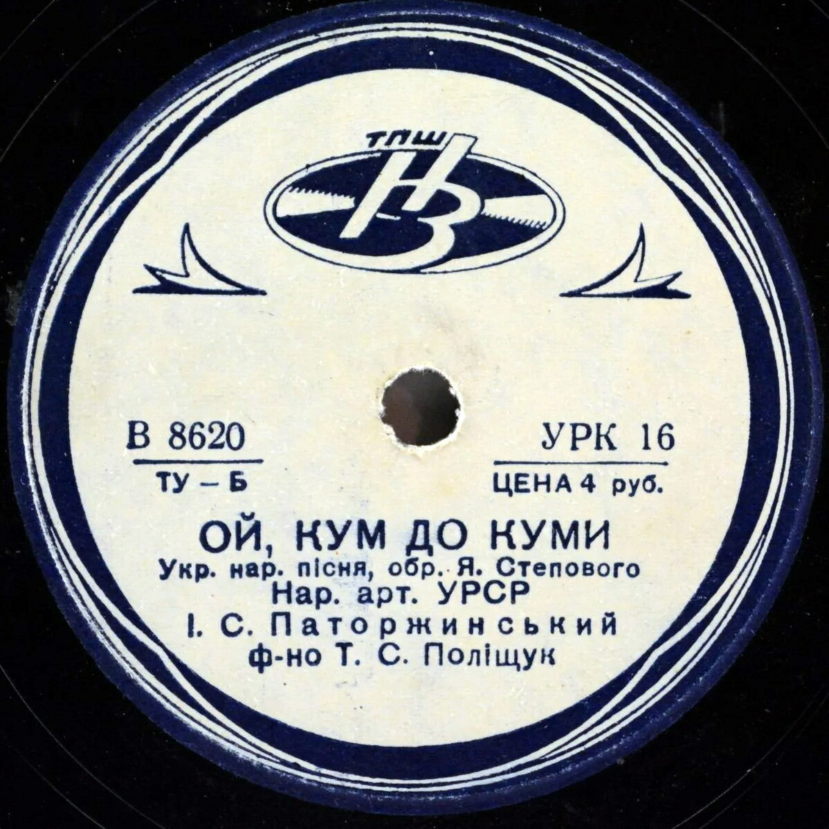 И. С. Паторжинский - Грицю, Грицю, до роботи / Ой, кум до куми