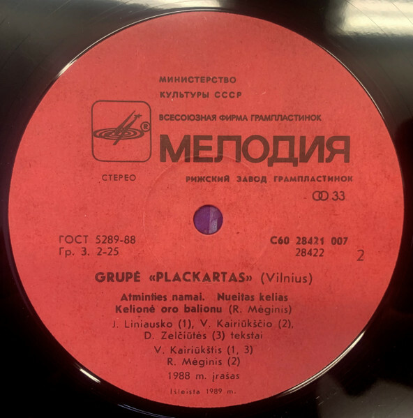 ГРУППА «ПЛАЦКАРТ».