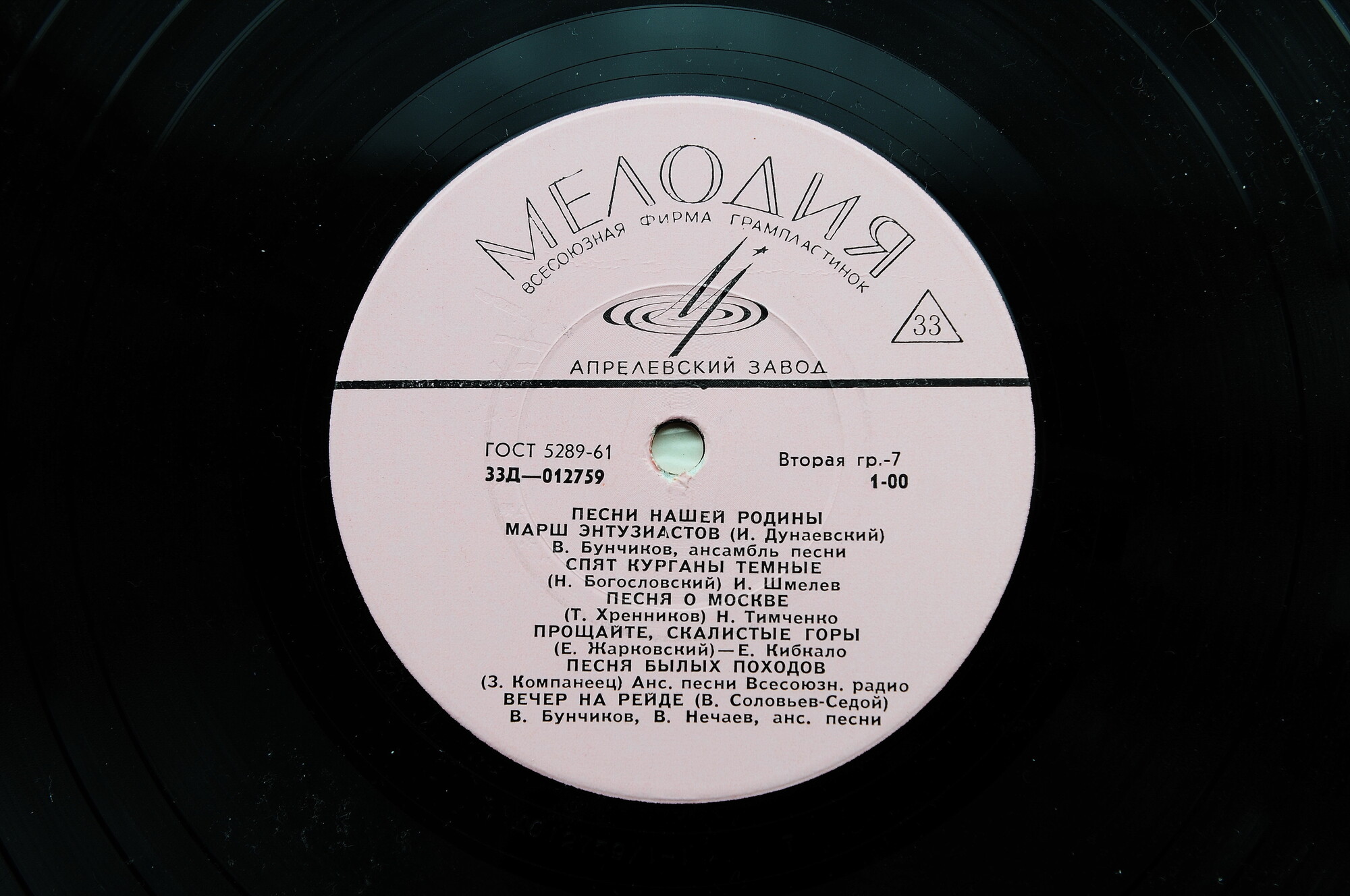 Песни нашей Родины . Антология (15 пл)