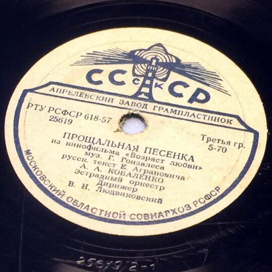 А. А. Коваленко - Прощальная песенка / Студенческая песня