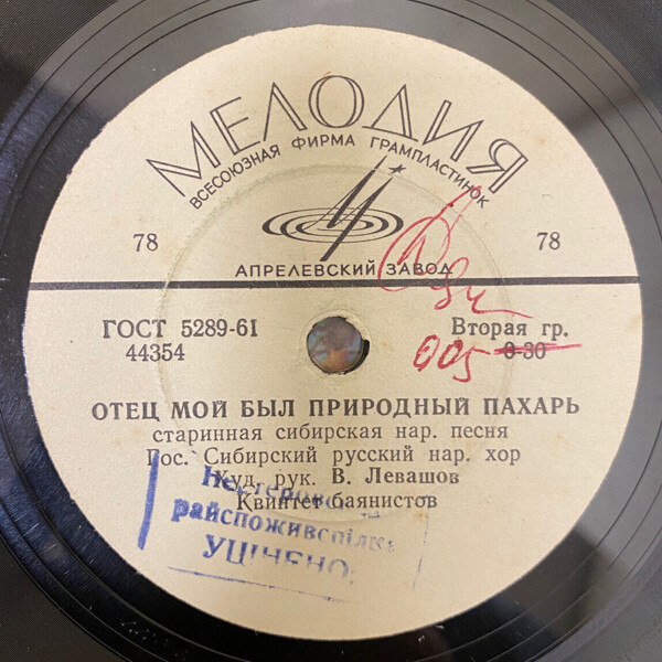 Гос. Сибирский русский нар. хор