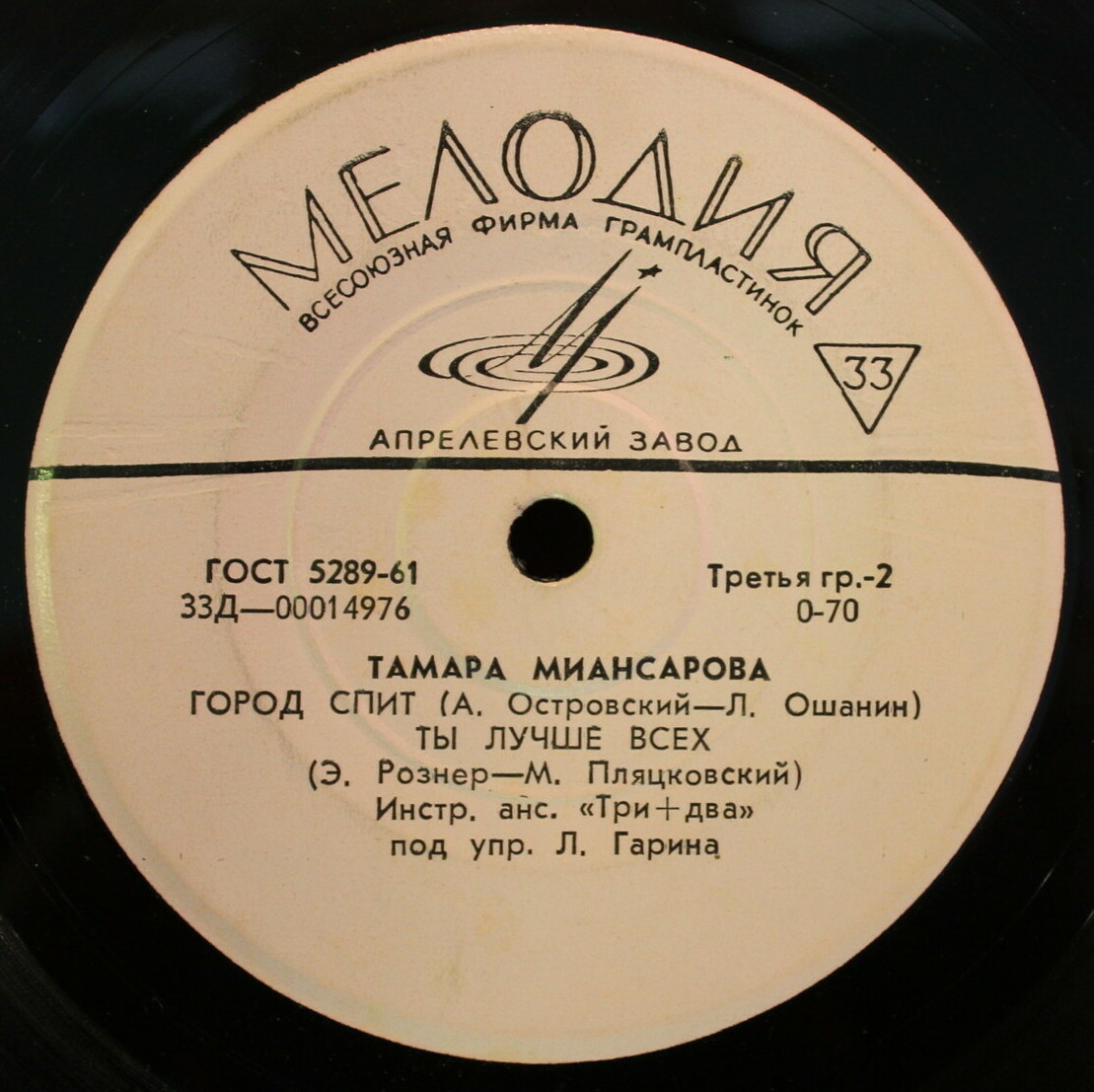 Тамара Миансарова