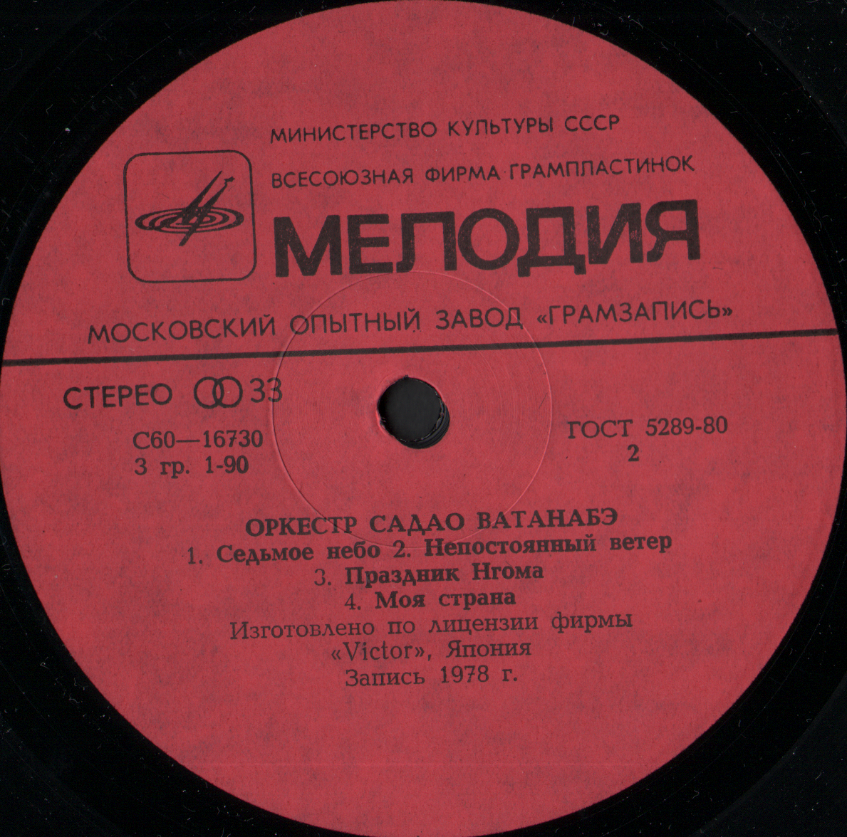 Оркестр Садао Ватанабэ