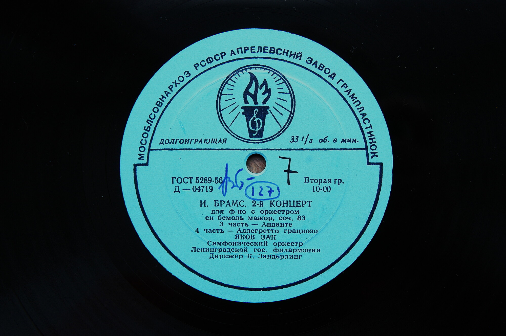 И. БРАМС Концерт № 2 для ф-но с оркестром (Яков Зак)