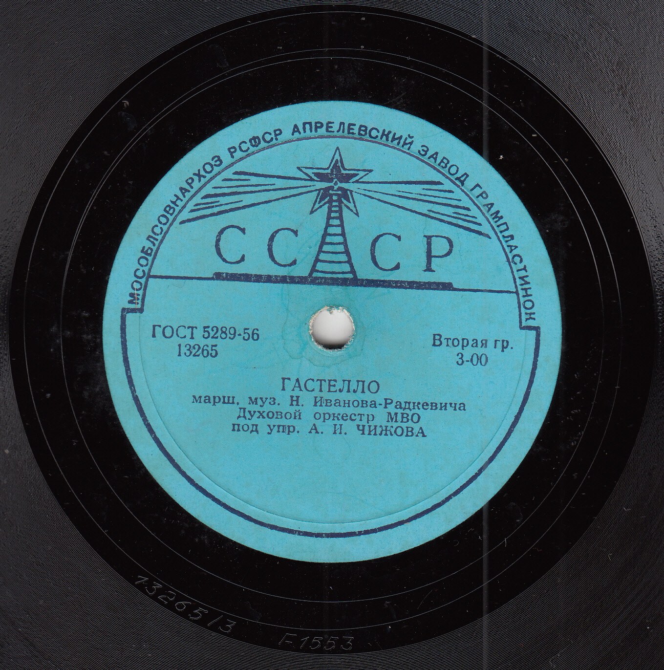 Духовой оркестр Министерства обороны СССР п/у А. Чижова