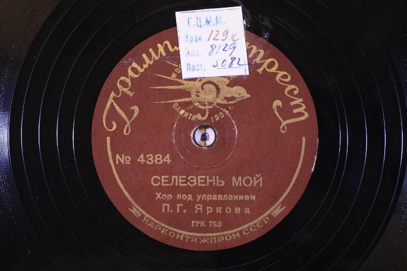 Крестьянский хор п/у П. Г. Яркова - Лен // Селезень мой