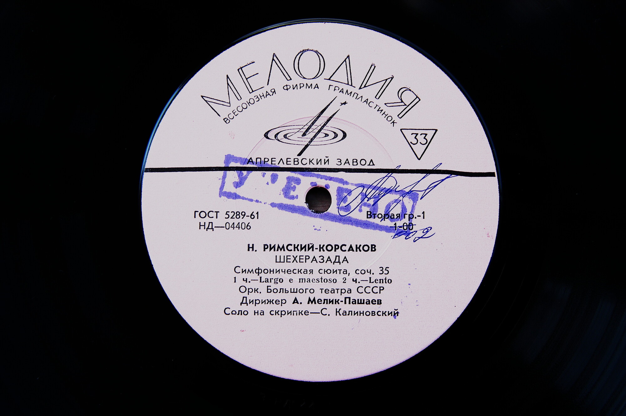 Н. Римский-Корсаков. «Шехеразада», симфоническая сюита, соч. 35