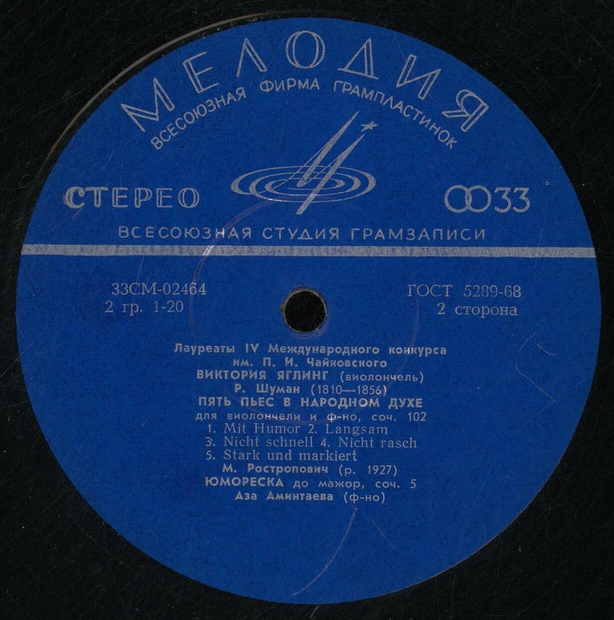 Виктория ЯГЛИНГ (виолончель)