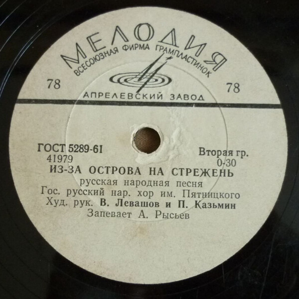 Гос. русский народный хор им. Пятницкого