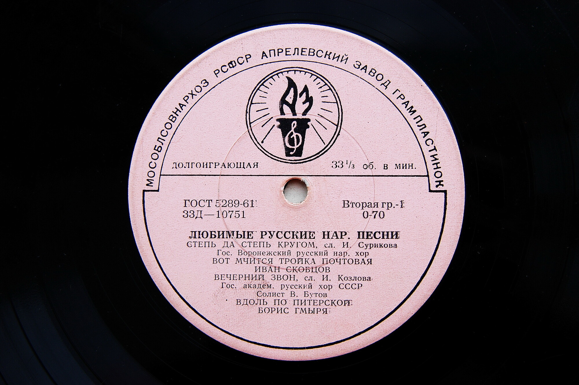 Любимые русские народные песни