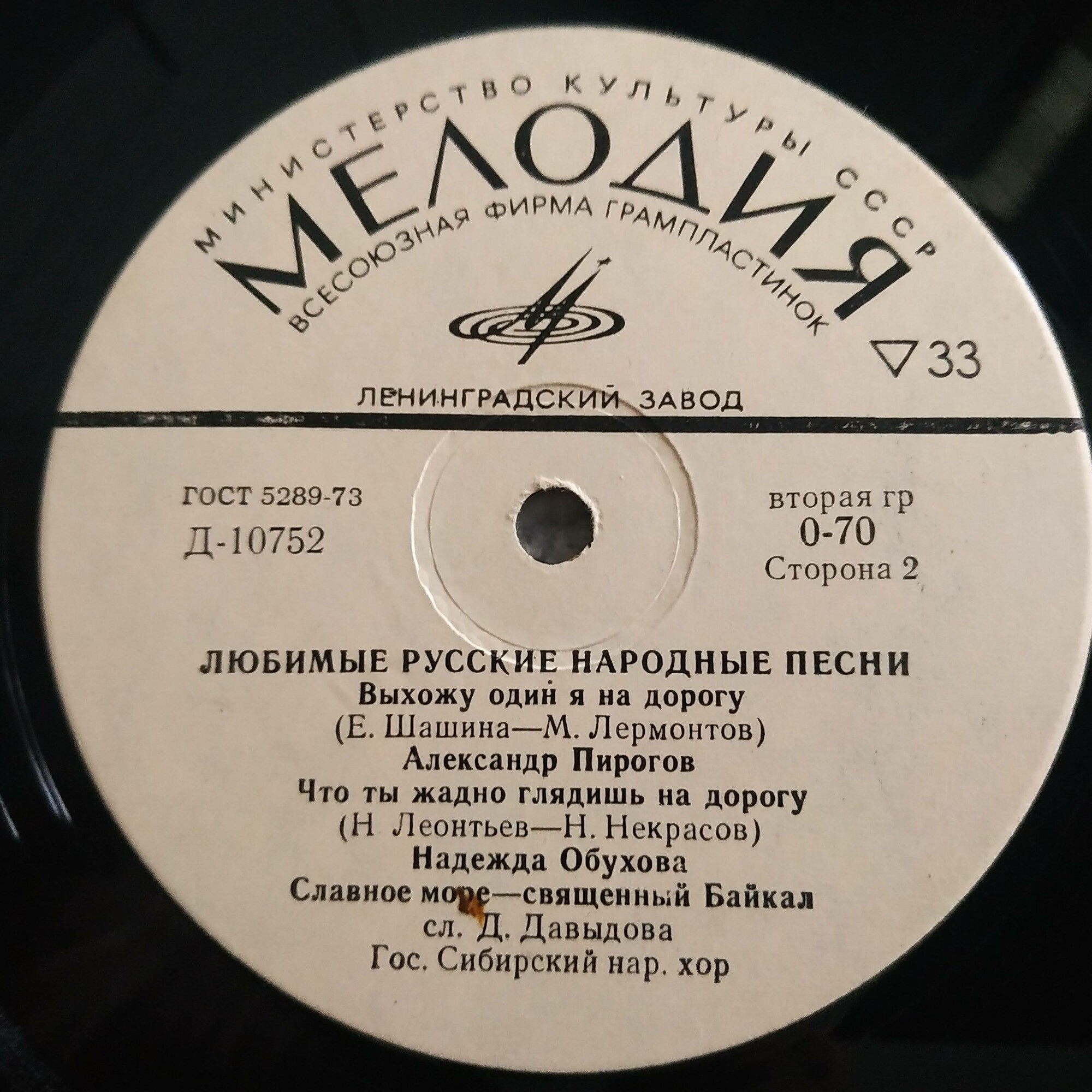 Любимые русские народные песни