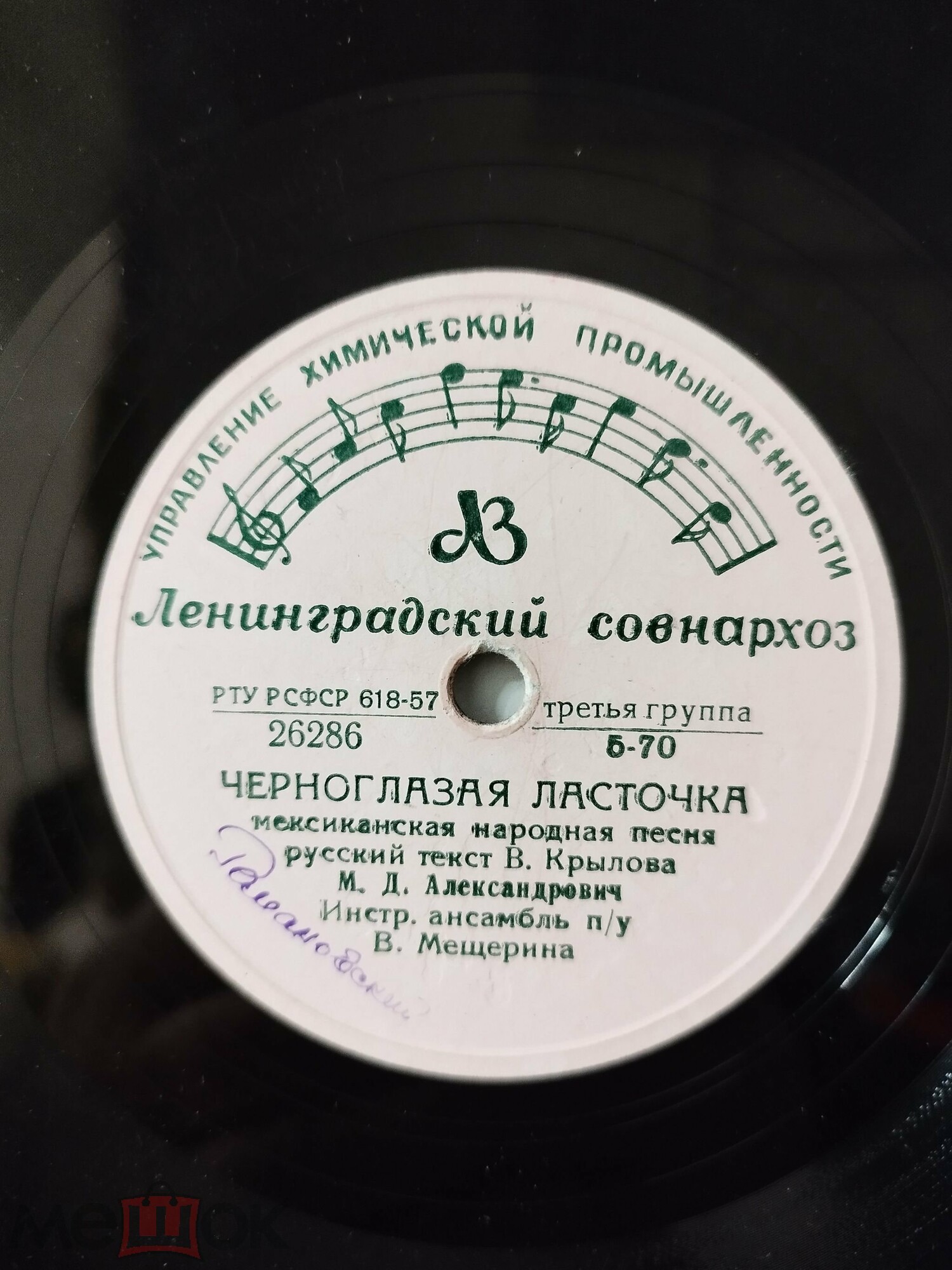 М. Александрович — Черноглазая ласточка / Чико-чико