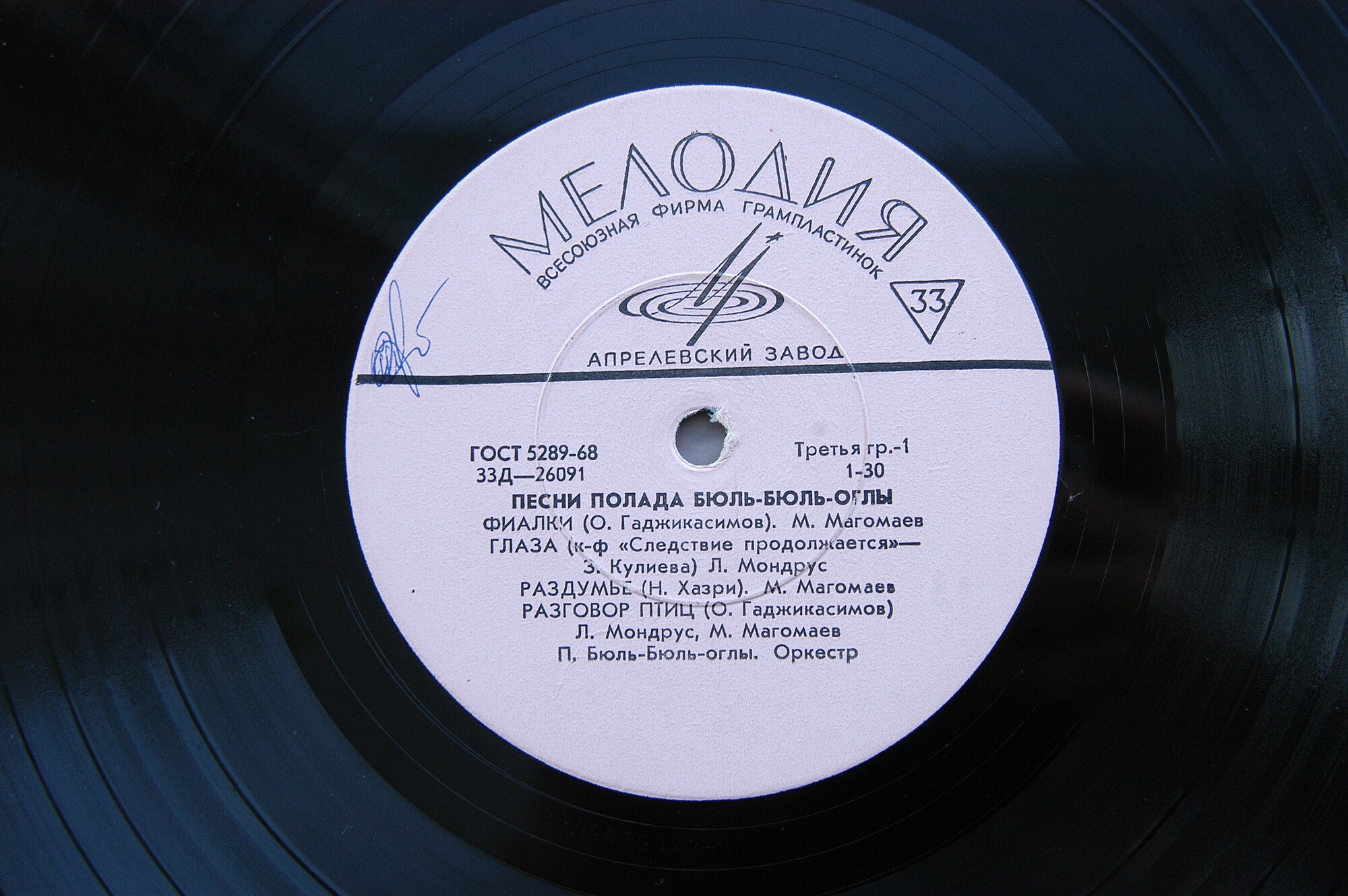 Песни Полада Бюль-Бюль-оглы