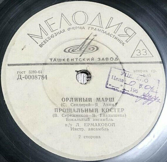 Песни пионерлагеря "Орлёнок"