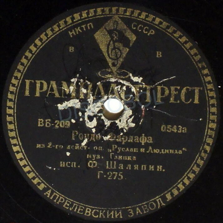 Ф. Шаляпин — Ария мельника / Рондо Фарлафа