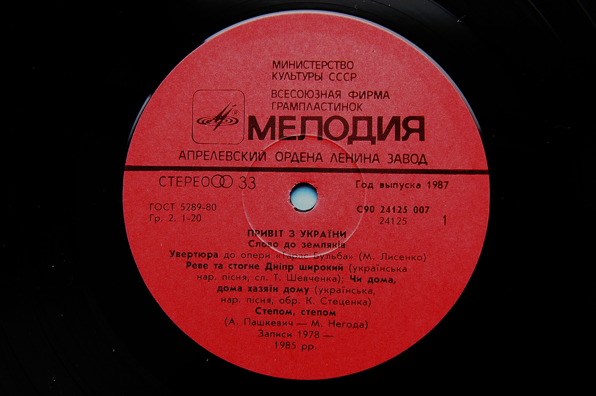 Привіт з України