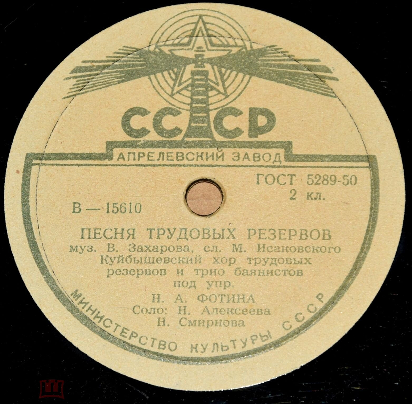 Песня трудовых резервов / Гимн демократической молодежи