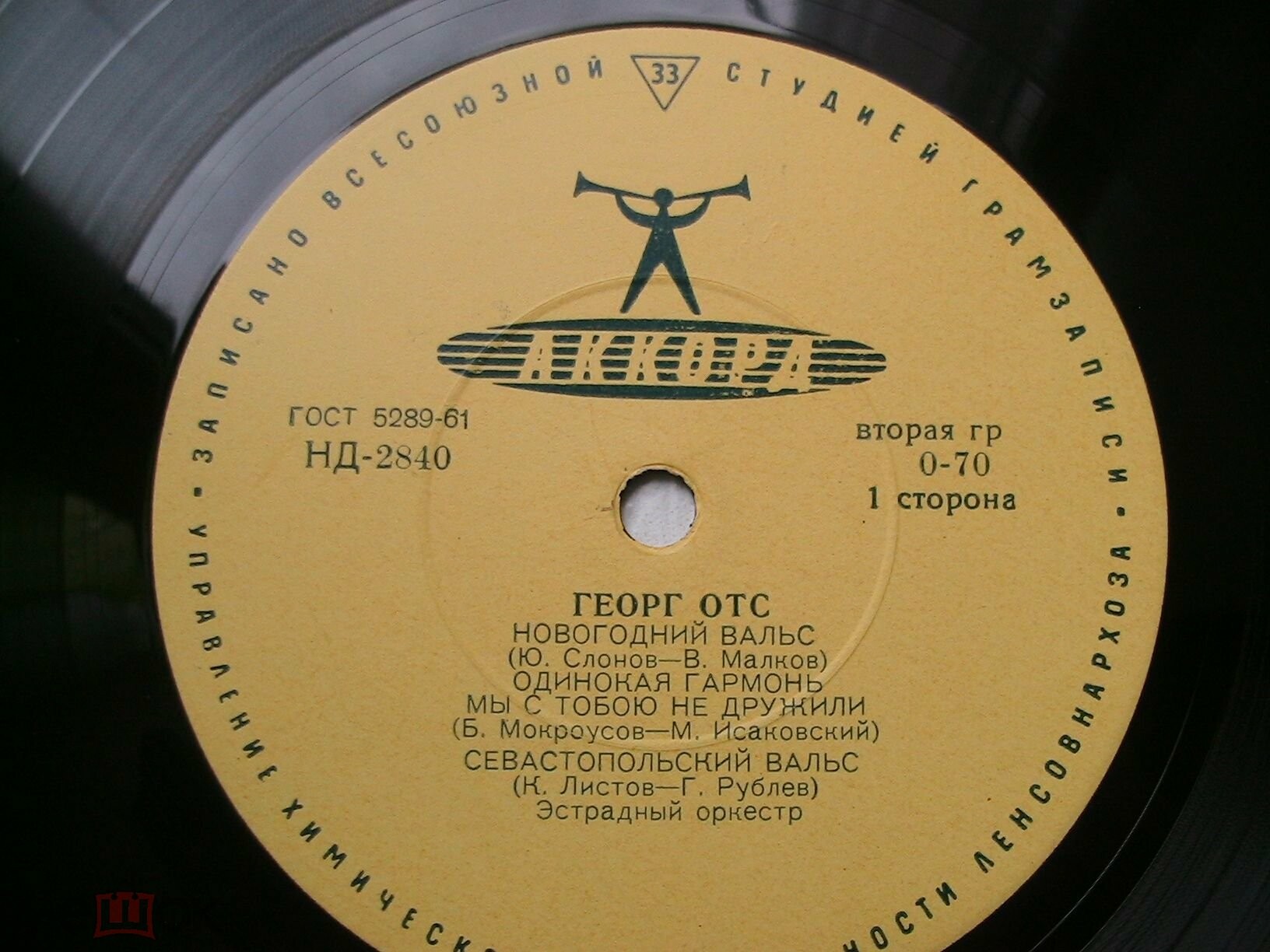 Песни в исполнении Георга Отса